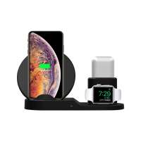 Shenzhen Hot 10W Fast Wireless Charger 3 in 1 Wireless Charging Stand