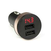 Factory Customized 2.1A Mobile Phone Car Universal Accessories Dual Port USB Car Charger