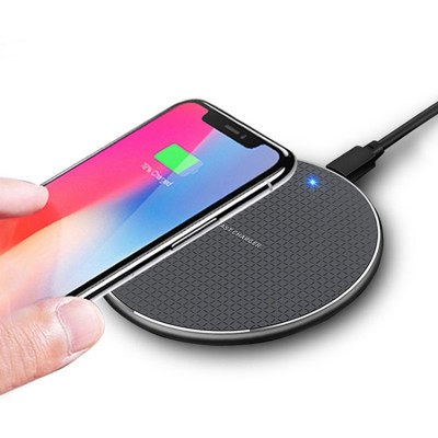 Phone Accessories Fast Charge Phone Wireless Charger Silicone And Aluminium